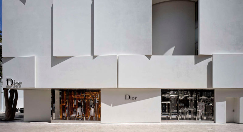 Divna fasada novootvorene Diorove trgovine