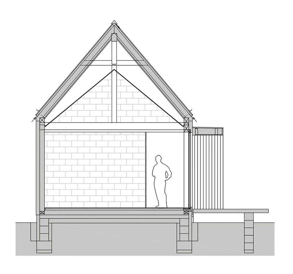 Jednostavna kuća površine 70 m² by Jaro Krobot