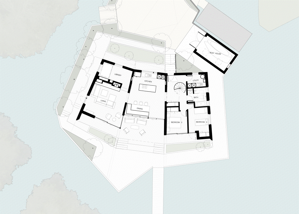 Kuća uz jezero by Platform 5 Architects