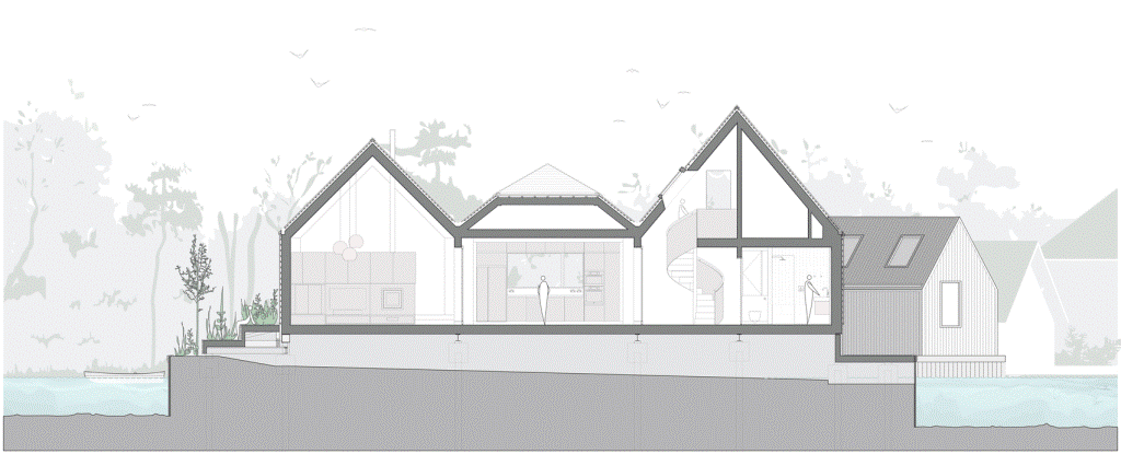 Kuća uz jezero by Platform 5 Architects