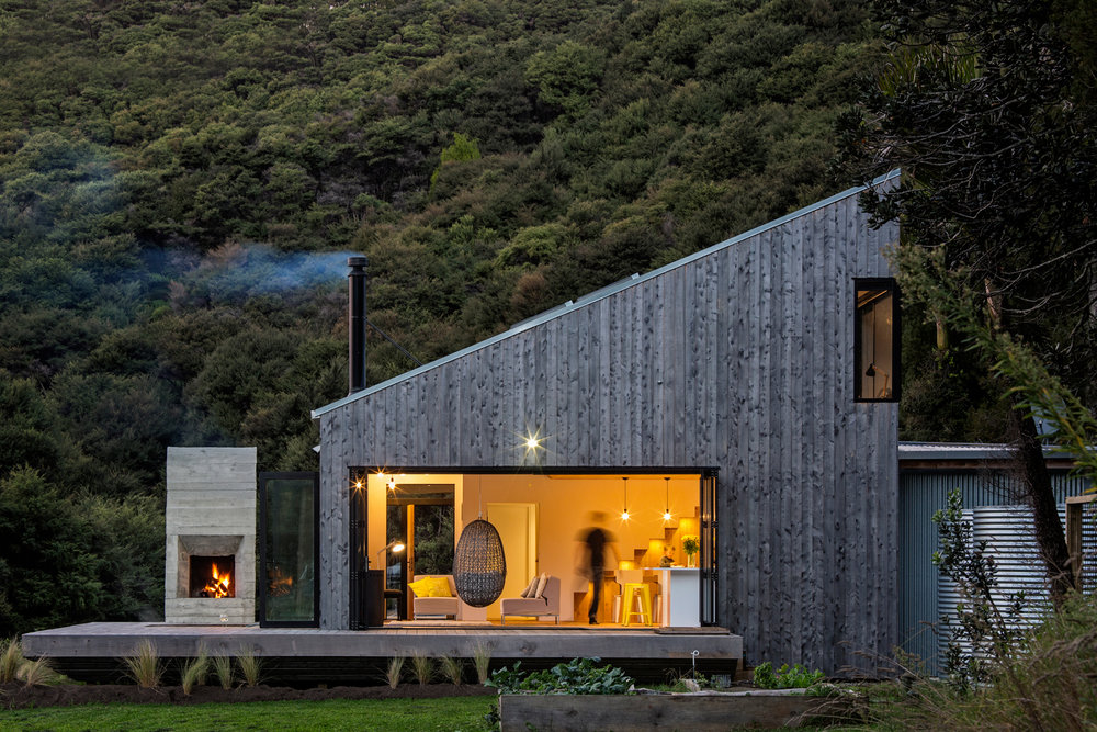 Moderna kuća u zelenilu Novog Zelanda
