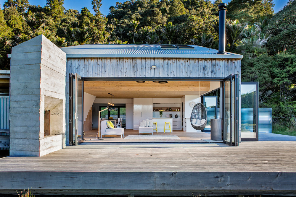 Moderna kuća u zelenilu Novog Zelanda