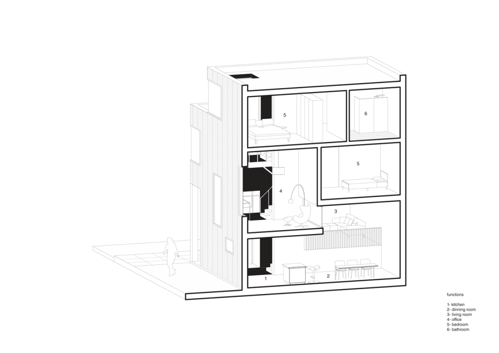 Jedna kuća četiri etaže