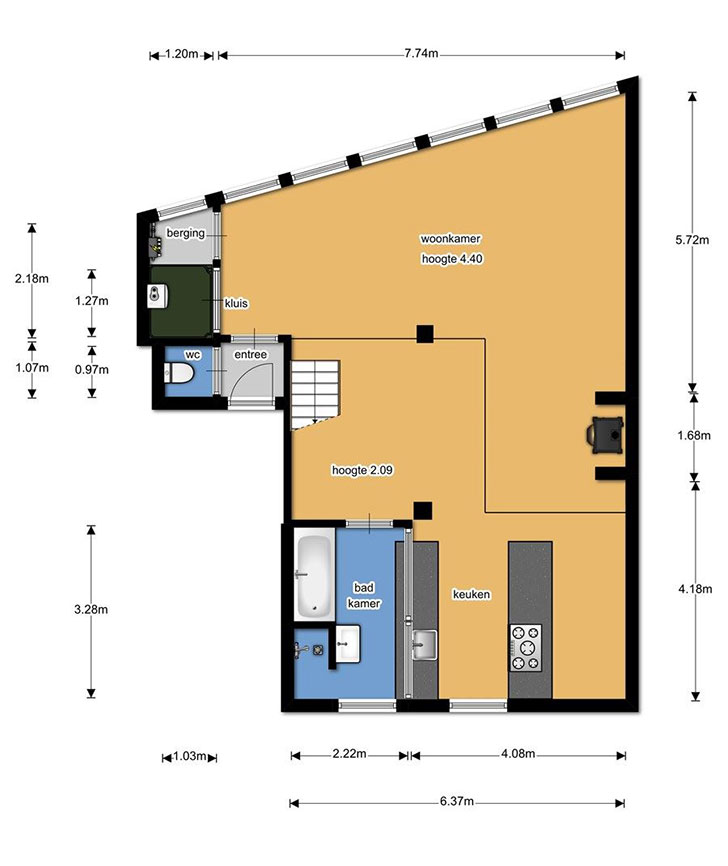 Bijeli stan u Amsterdamu