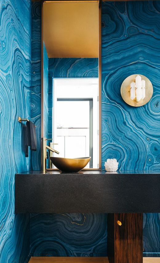 Nekoliko primjera kupaonica sa plavim bojama