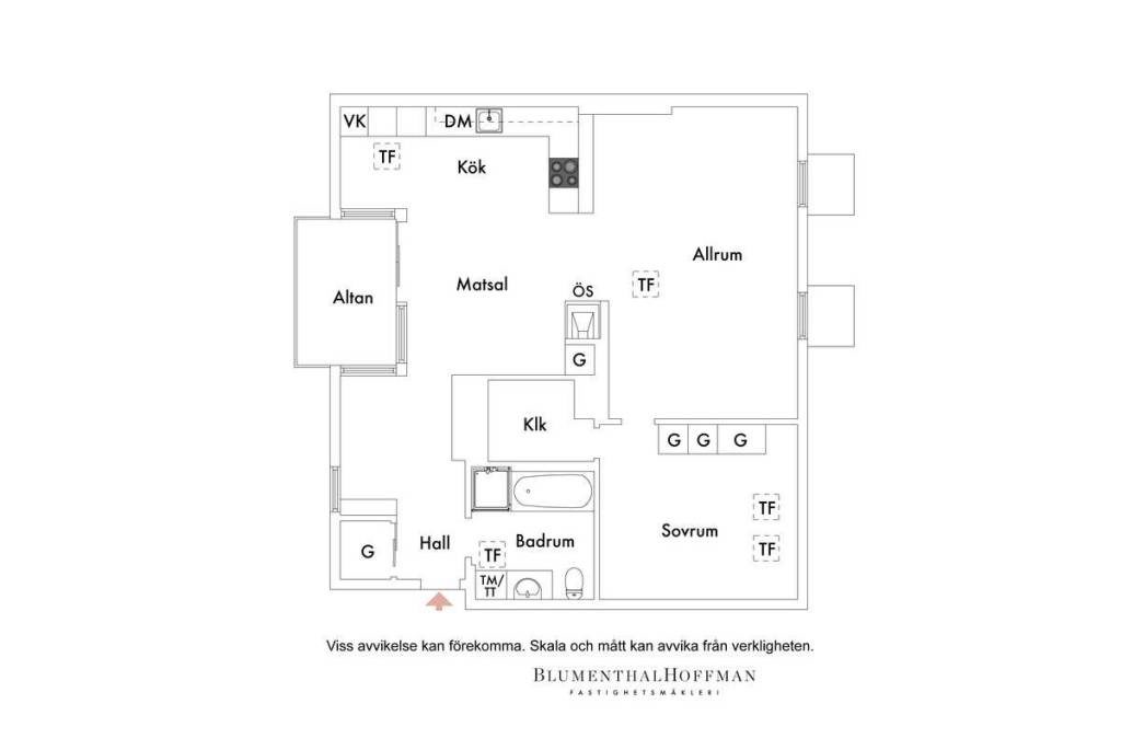 Otvoreni raspored u potkrovlju površine 70 kvadrata