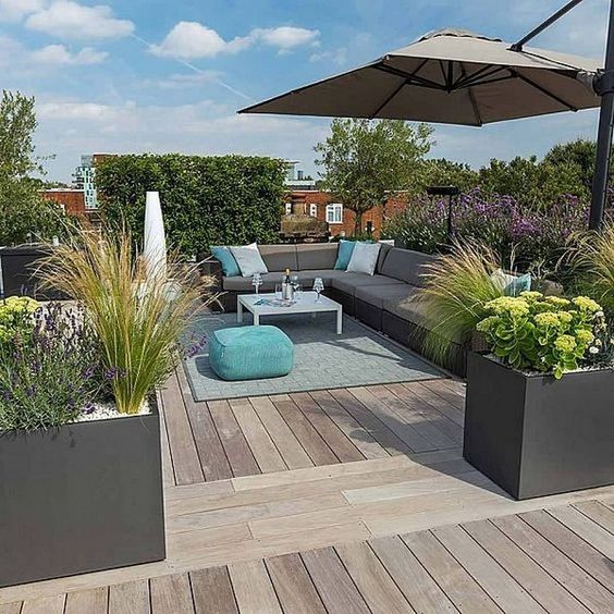 Krovna terasa - zelena oaza u središtu grada