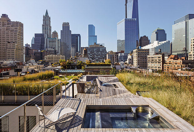 Krovna terasa - zelena oaza u središtu grada