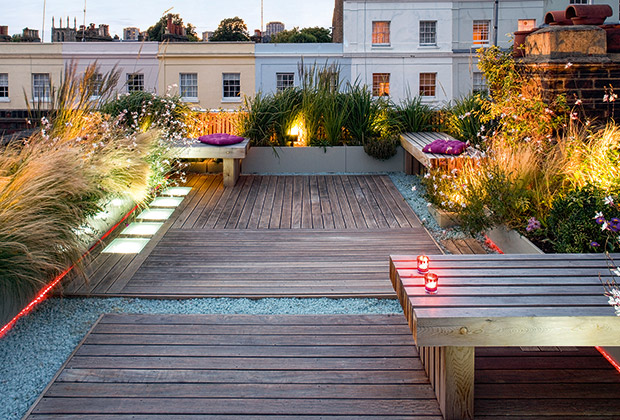 Krovna terasa - zelena oaza u središtu grada