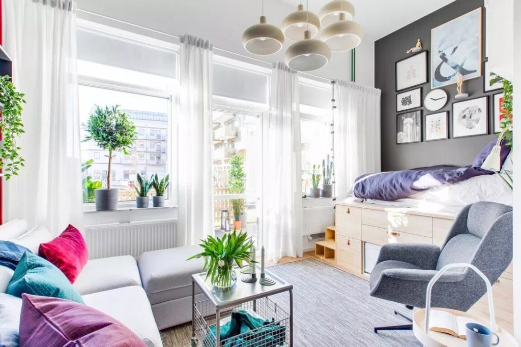 Garsonjera i terasa u prizemlju