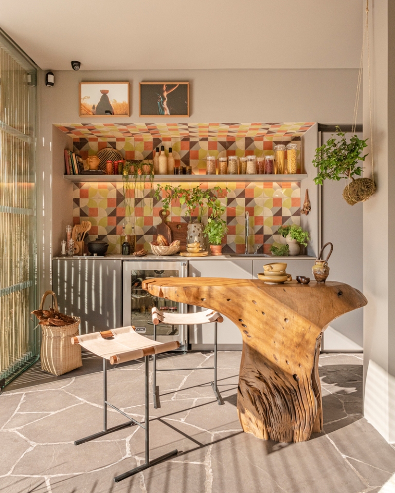 Studio apartman ispunjen zelenilom