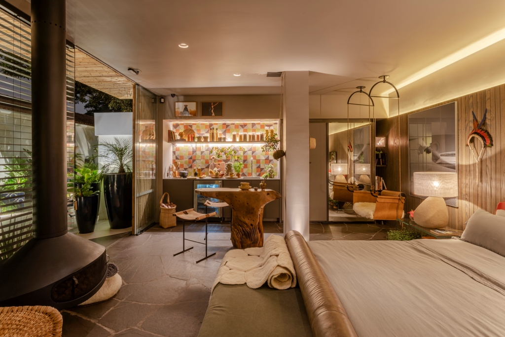 Studio apartman ispunjen zelenilom