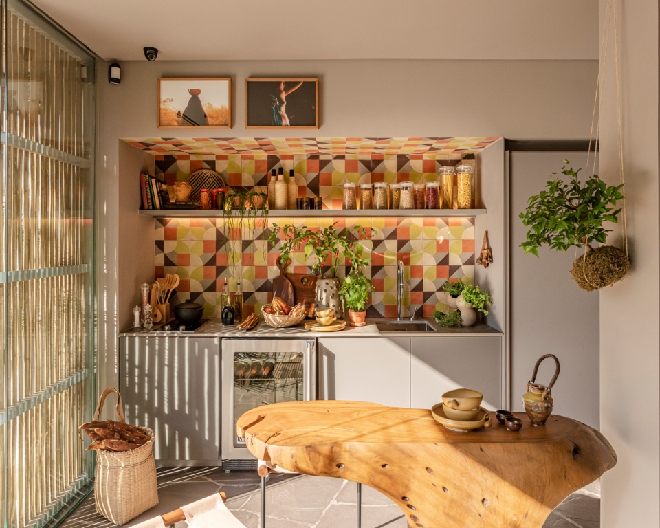 Studio apartman ispunjen zelenilom