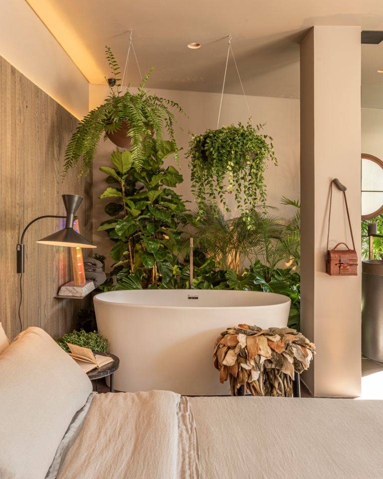 Studio apartman ispunjen zelenilom