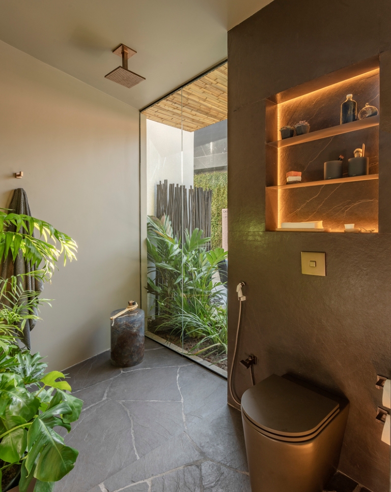Studio apartman ispunjen zelenilom
