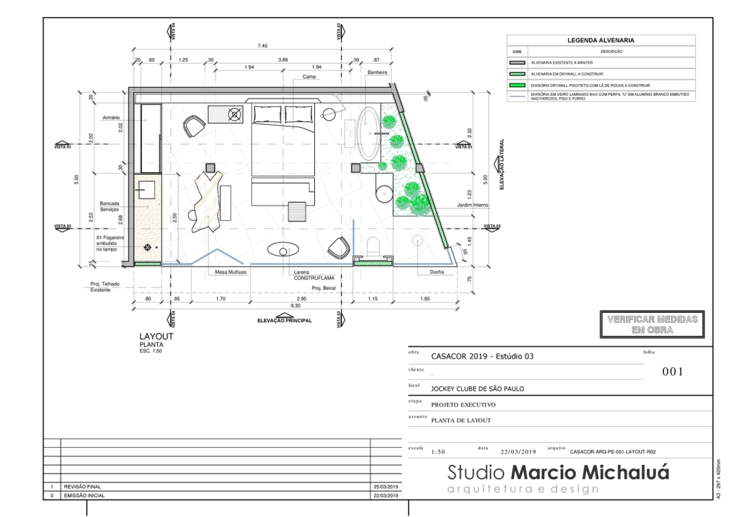 Studio apartman ispunjen zelenilom