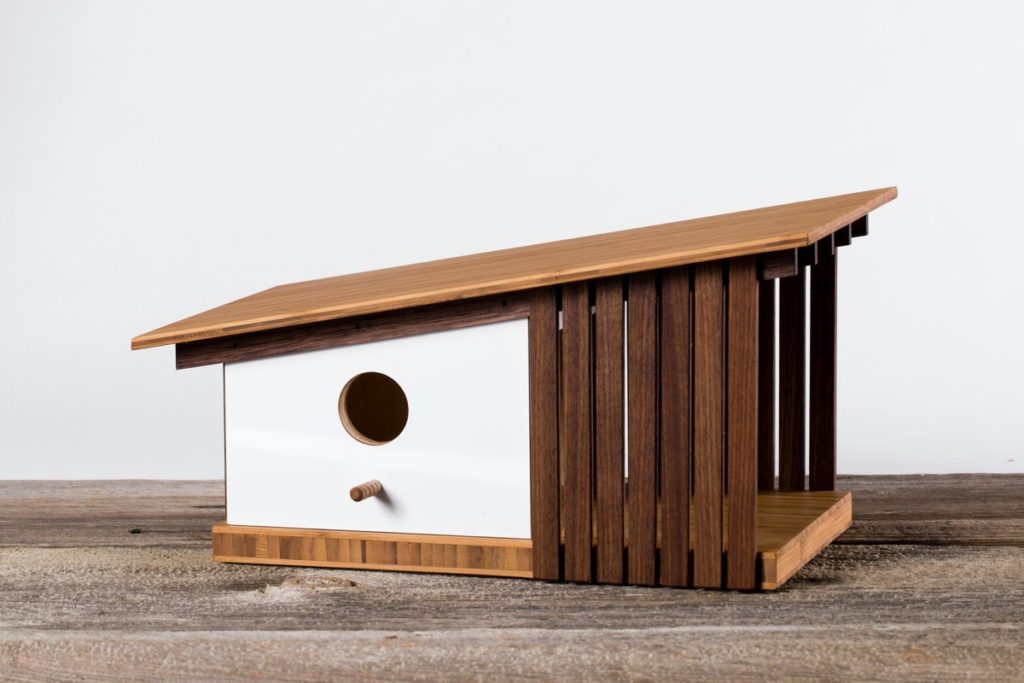 kućice za ptice inspirirane arhitekturom