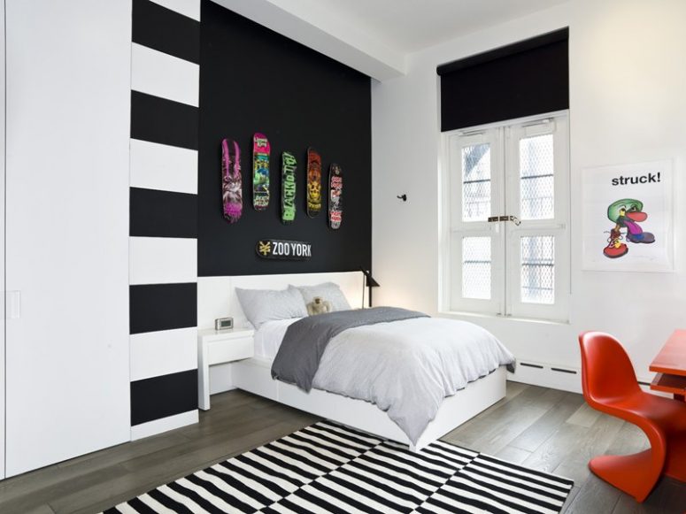 zidovi crne boje za atraktivniji izgled prostora