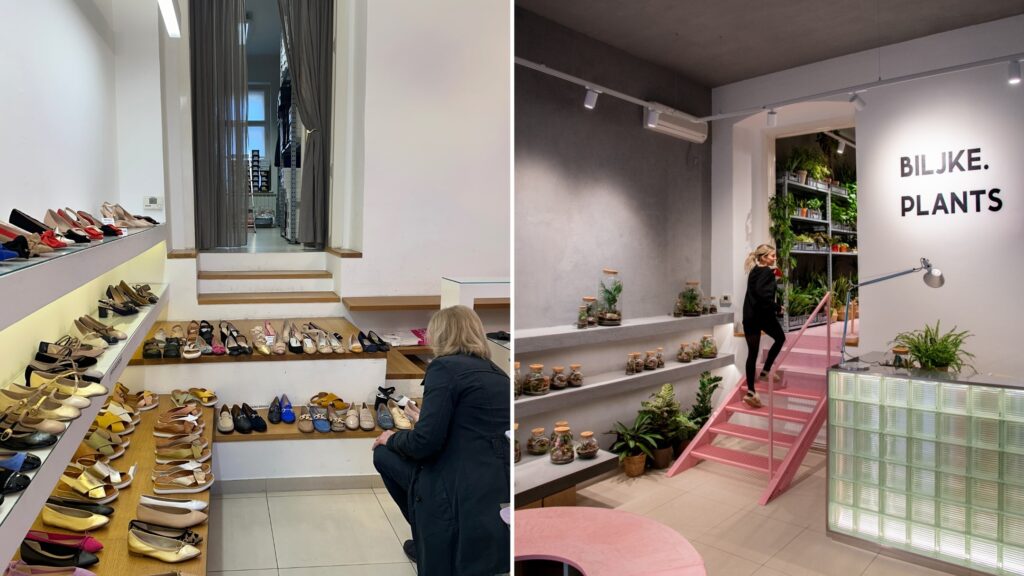 Biljke.Plants zeleni concept store s potpisom dizajnerskog studija 9HZ